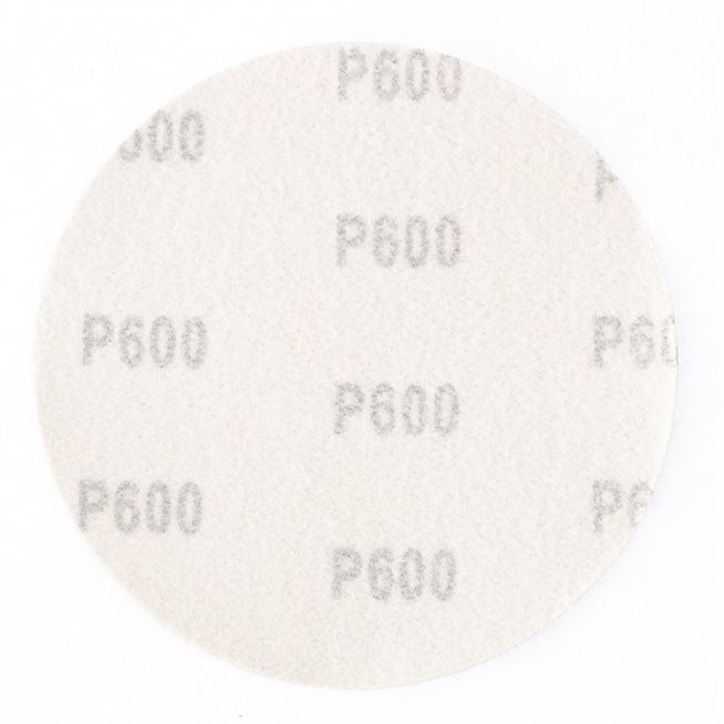 Круг абразивный на ворсовой подложке под "липучку", P 320, 125 мм, 10 шт Matrix